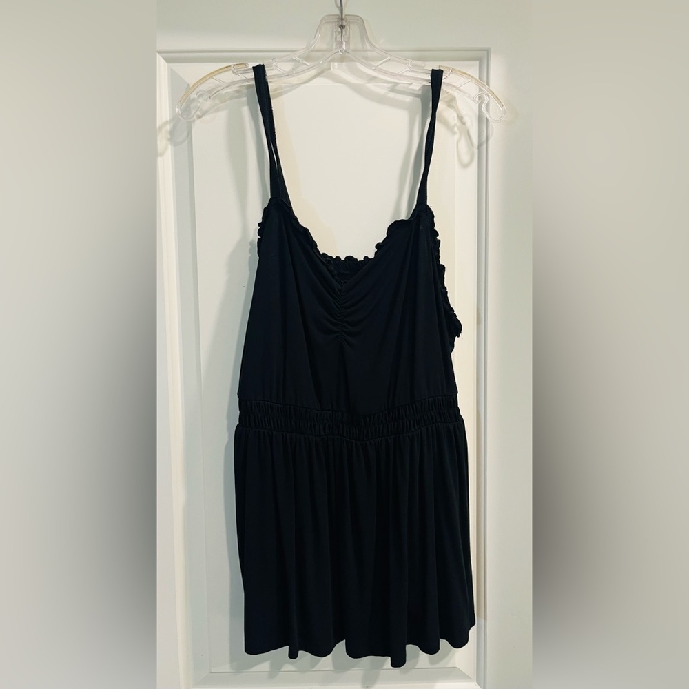 Torrid Black Super Soft Babydoll Top